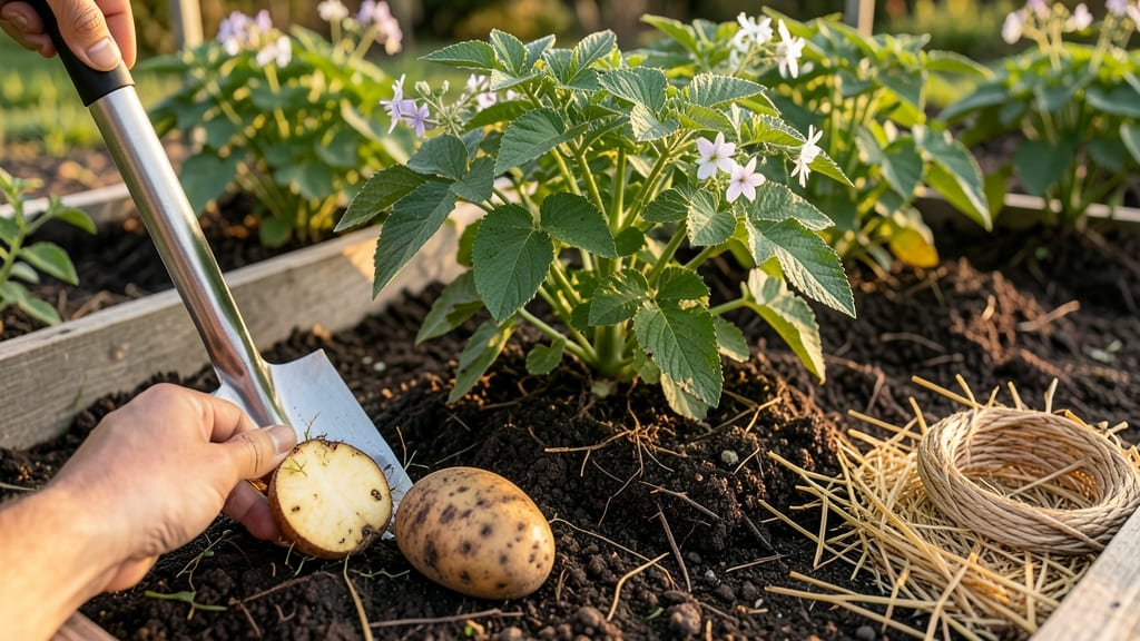 How to Plant Seed Potatoes in the Ground: Chubby Harvests in 90 Days