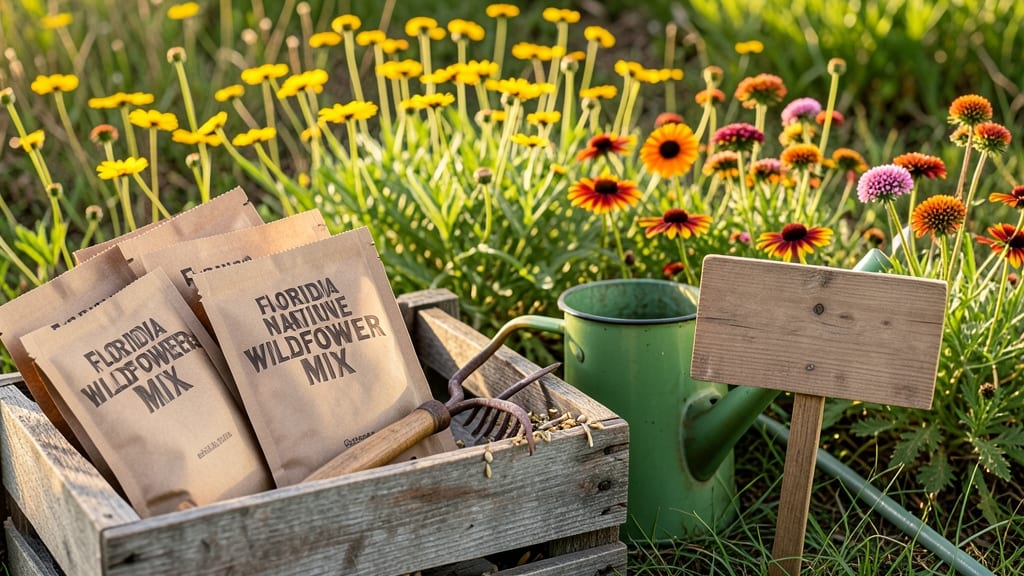 Florida Wildflower Seed Mix: Drought-Resistant Beauty for Year-Round Blooms