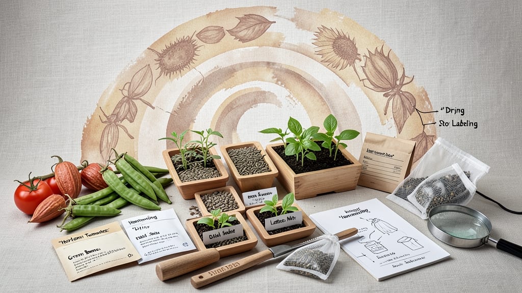 Seed Saving Chart: Plant Family Guide to Viable Harvest Times