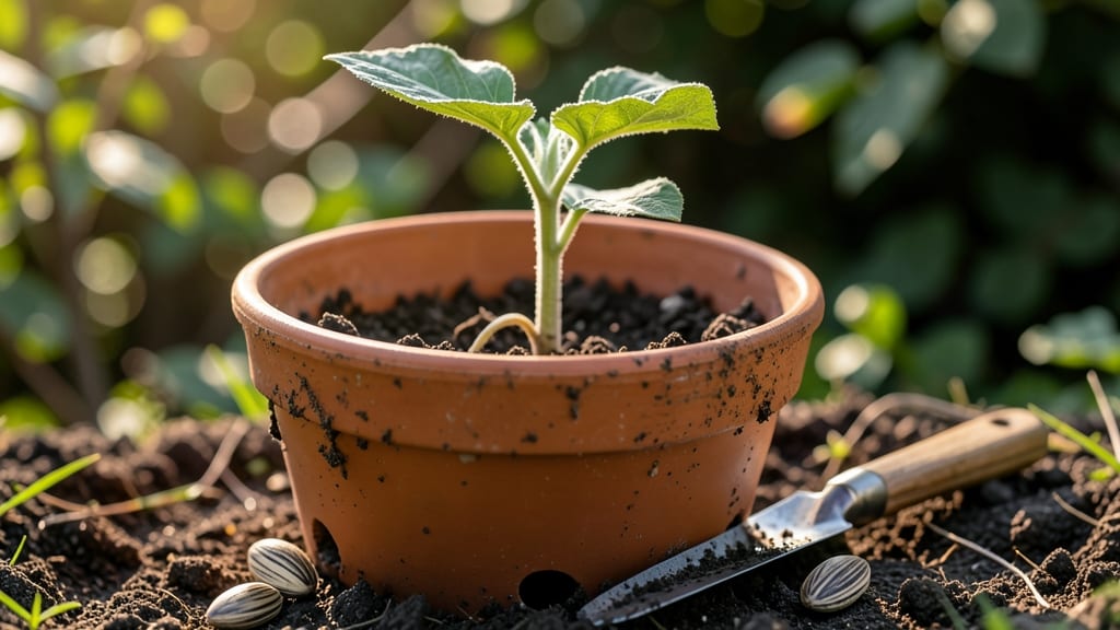 Growing Sunflowers From Seed In Pots: Maximize Height With Container-Smart Techniques