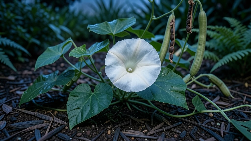 Moonflower Seed Pods: Cold-Treated Viability for Next Year’s Blooms