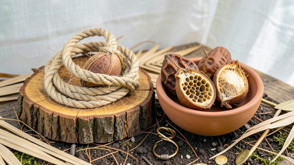 Palm Tree Seed Pod Art: Twist-Free Harvesting for Zero-Waste Lawn Decor