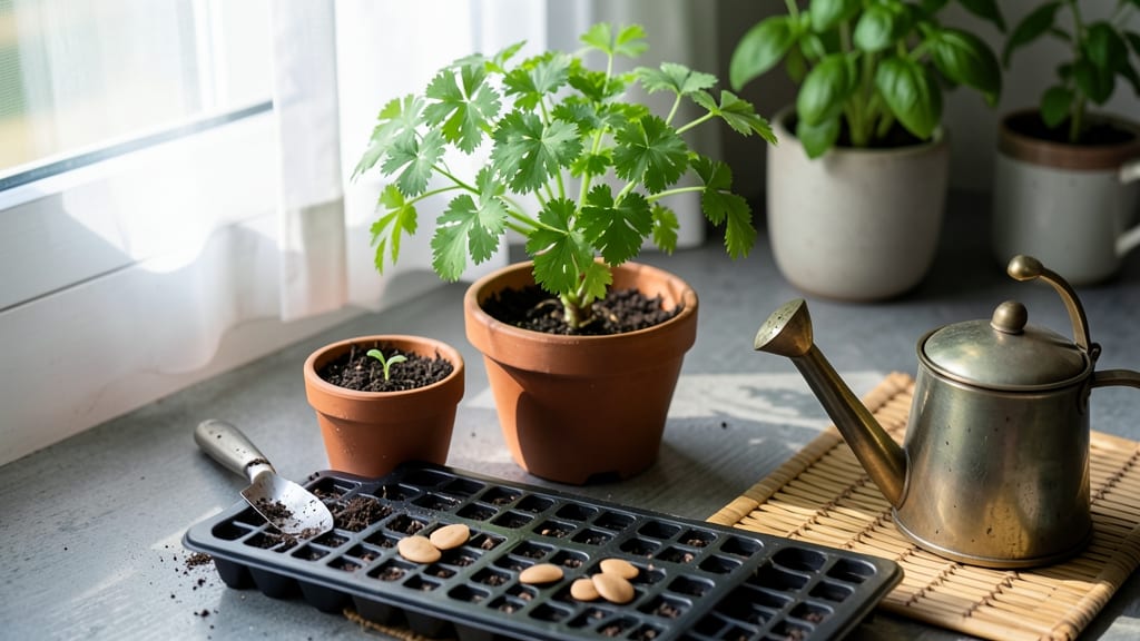 Growing Cilantro From Seed in Pots: Fast Germination Hack for Bold Leaves