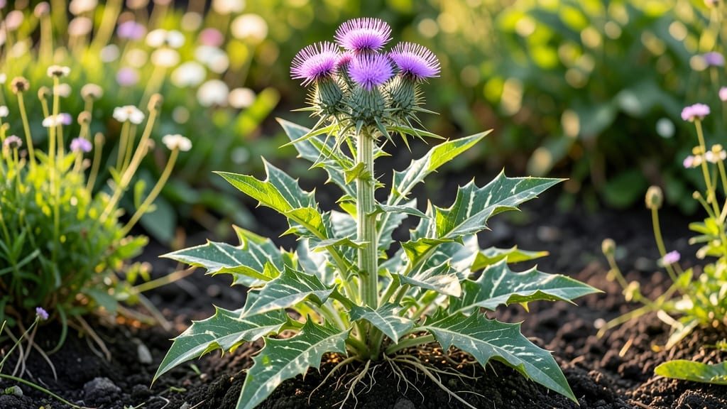 Milk Thistle Seeds Growing Guide: Prevents Twisted Pods for Easy Seed Extraction