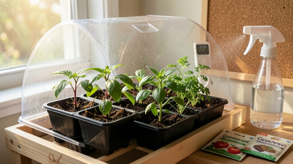 Small Seed Starting Greenhouse: Maximize Germination Space in Tight Spots