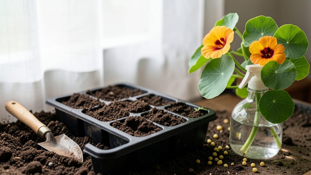 Nasturtium Seed Starting: Cold-Stressed Sprouts in 45 Days Guaranteed