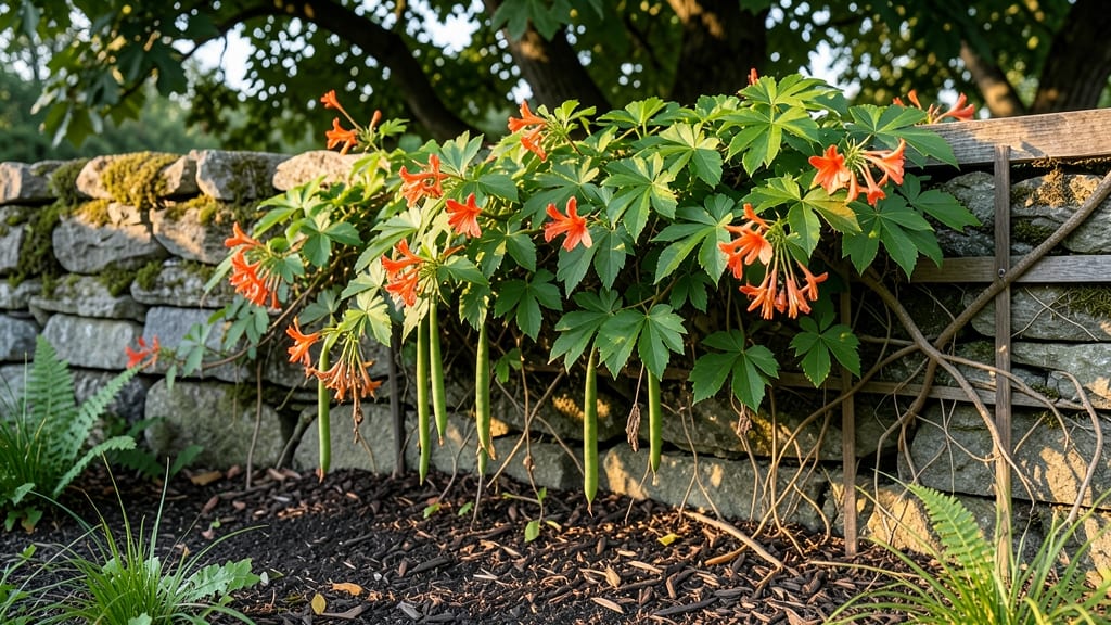 Trumpet Creeper Seed Pods: Cold-Stressed Viability for Next Year’s Vines