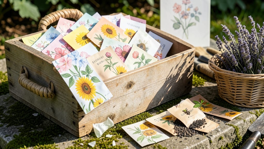 Pretty Seed Packets: Zero-Waste Harvesting With Natural Pod-Opening Magic