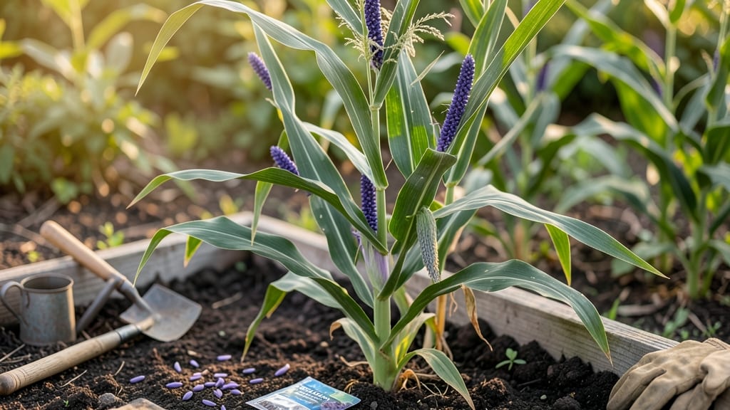 Violet Corn Seed Grow a Garden: Bloom-Ready in 60 Days With Cold Stratification