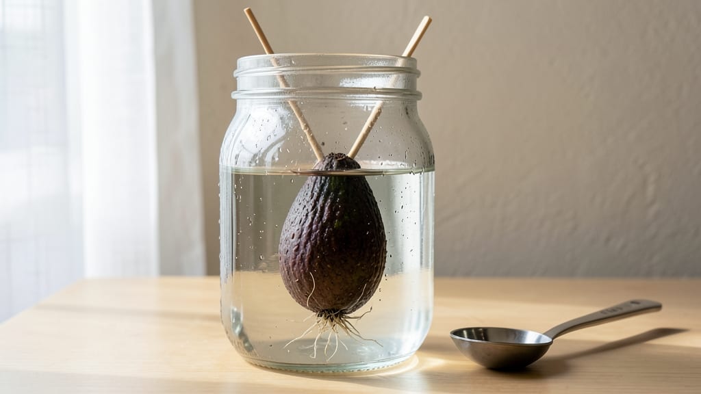 Avocado Seed in Water: Stress-Free Sprouting in 3 Weeks