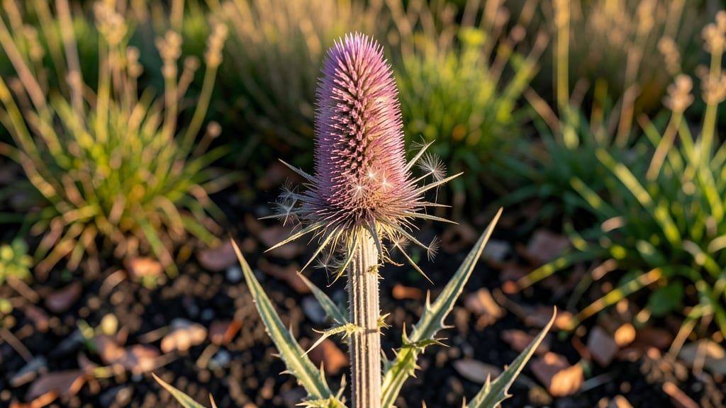 Thistle Seed Heads: Effortless Zero-Waste Seed Saving Technique