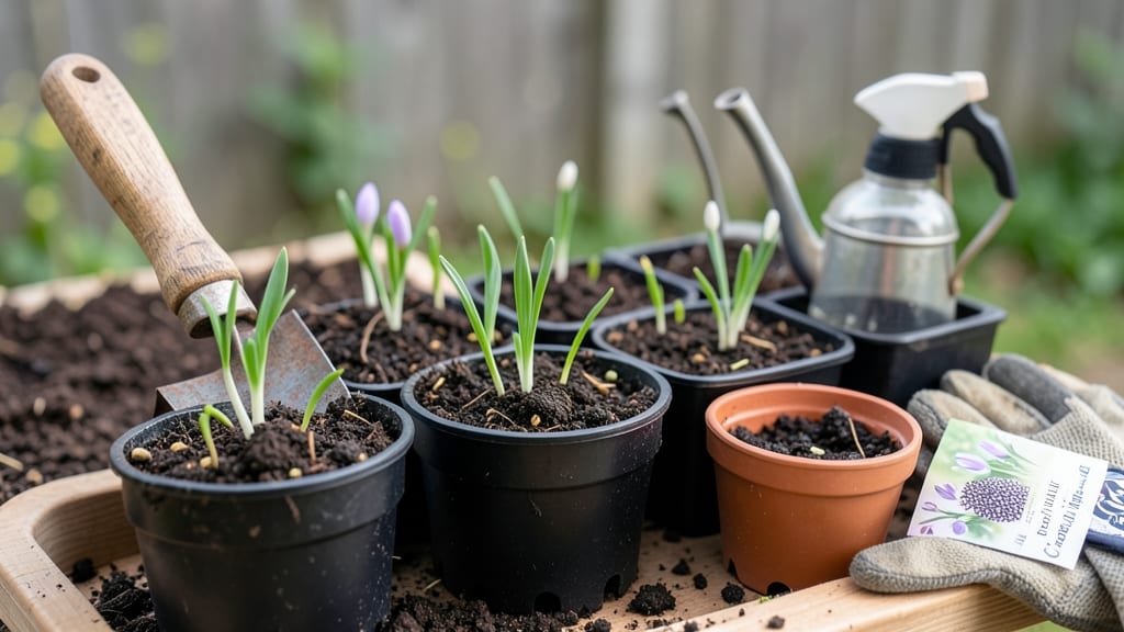 Crocus Seed Grow a Garden: Year-Round Blooms With Zero-Waste Harvesting