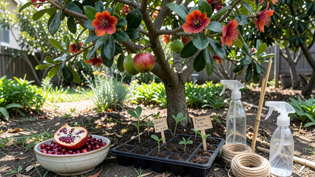 Pomegranate from Seed to Fruit: Cold Stratification Blueprint for Reliable Blooms