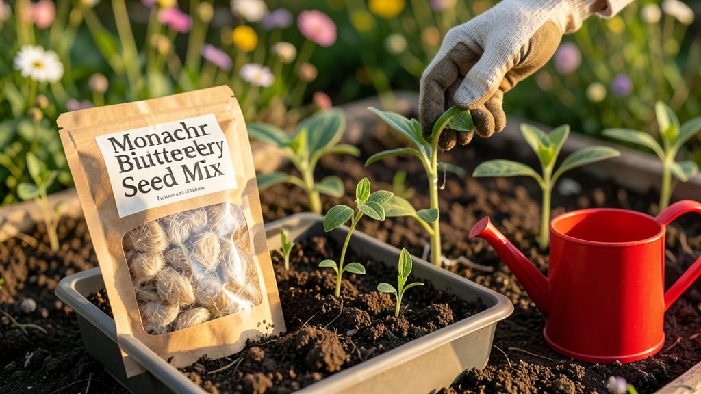 Monarch Seed Mix: Pollinator Haven in Three Simple Layers