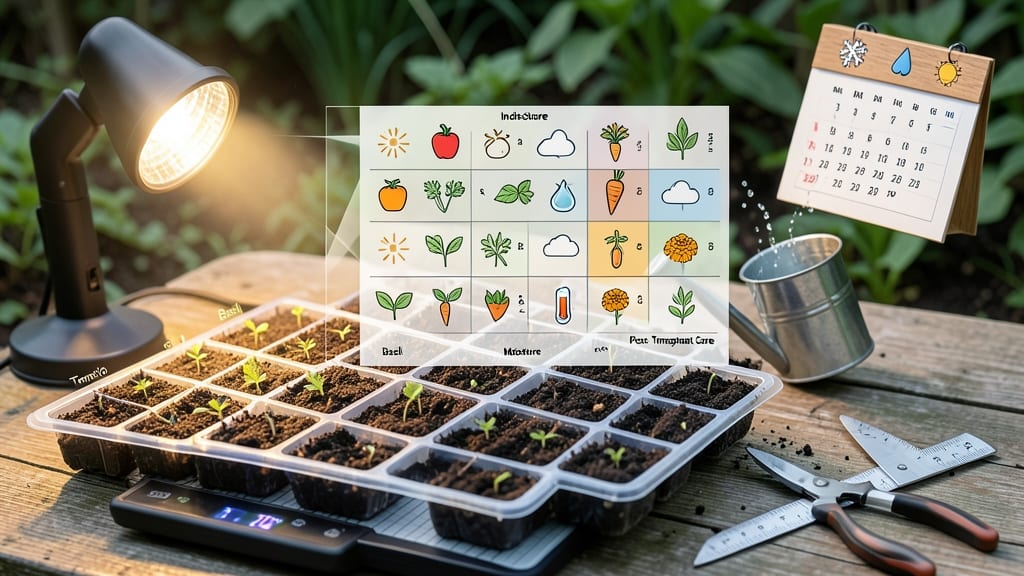 Seed Starting Chart: Month-by-Month Planting Timeline for Your Garden