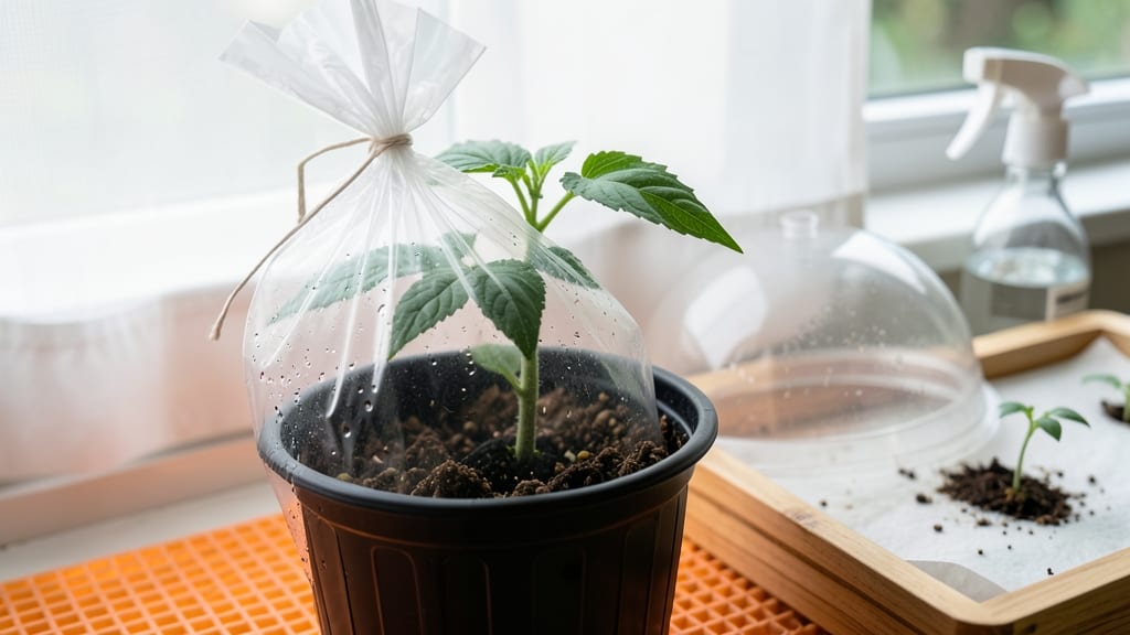 Seed Germination Plastic Bag: Humidity Trap for Fast Root Growth
