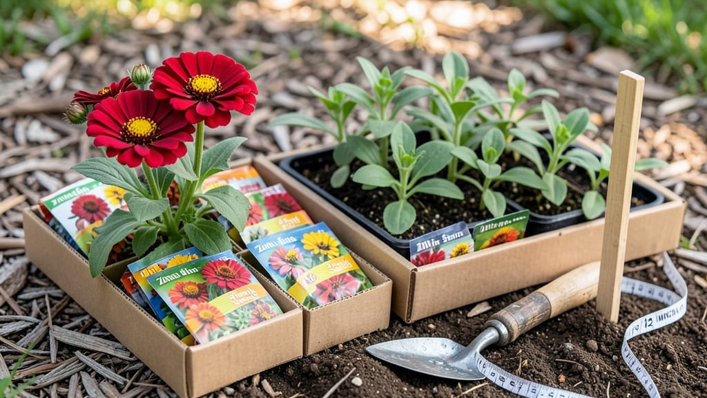 Zinnia Seed Spacing: Maximize Blooms With Science-Backed Planting Math
