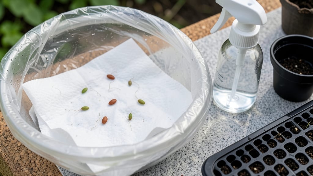 Paper Towel Seed Starting: Germinate Herbs and Flowers in 7 Days