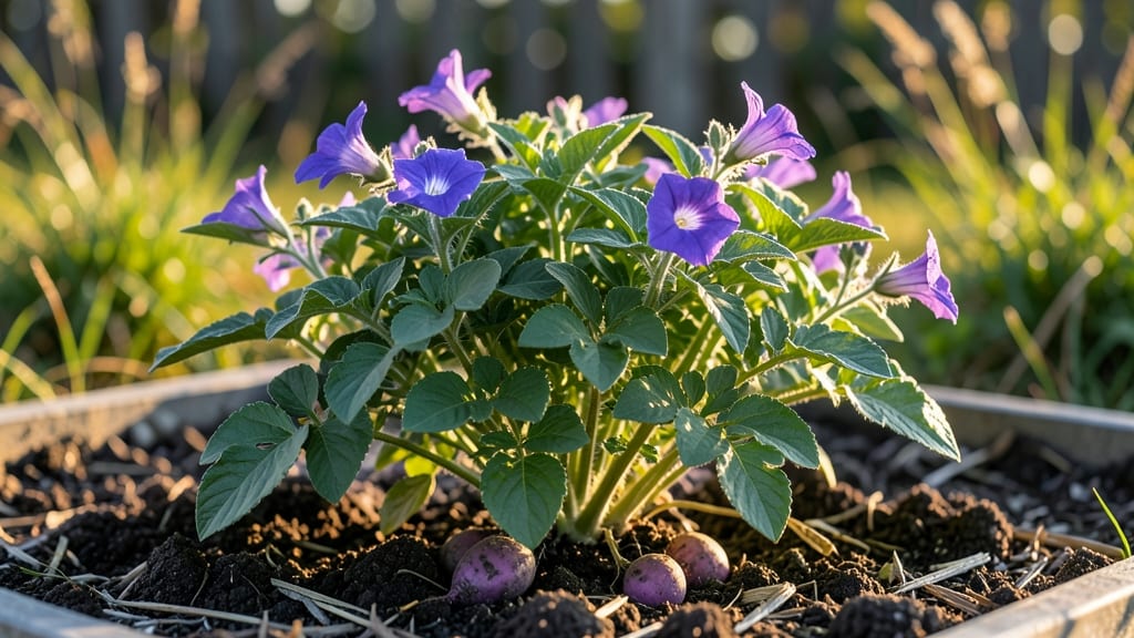 Purple Viking Seed Potatoes: Cold-Resistant Harvest for Zero-Waste Gardens