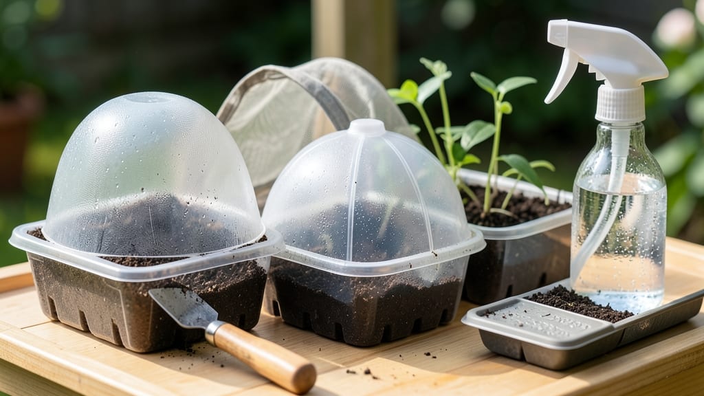 Lids For Seed Trays: DIY Solutions for Humidity and Root Protection