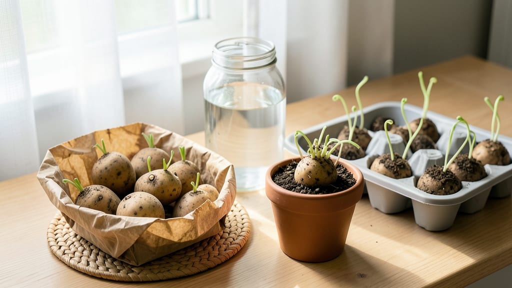 Pre-Sprouting Seed Potatoes: Chit-Grown Starts for Faster Garden Growth