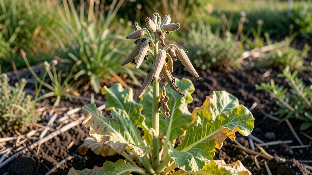 Lettuce Seed Pods: Stress-Free Harvesting for Viable Year-Round Saving