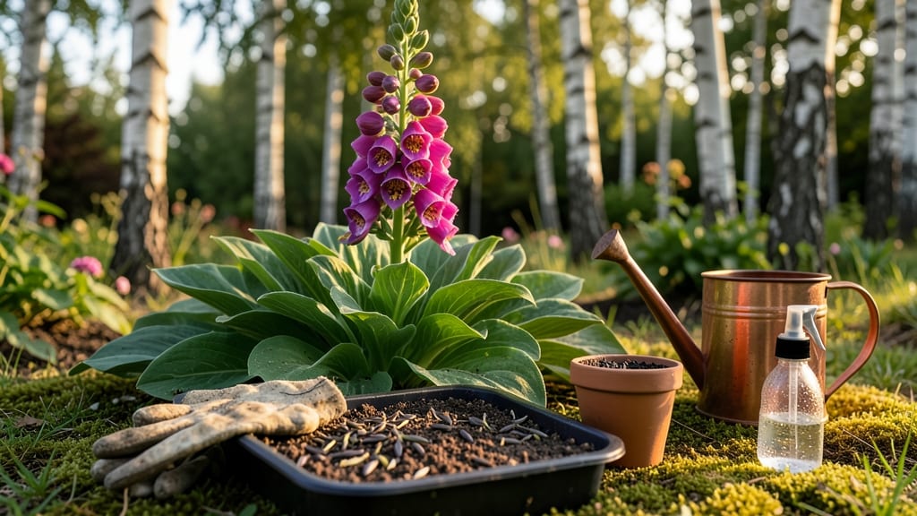 Foxglove Seed Grow a Garden: Natural Twist-Release Trick for Zero-Waste Harvesting