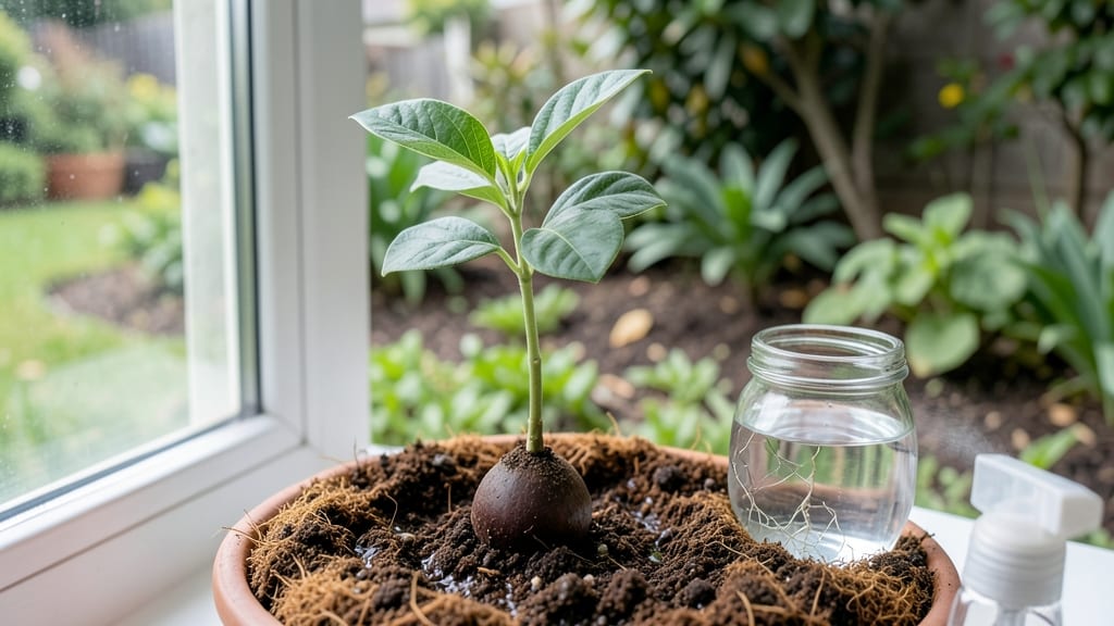 Avocado Seed Sprouting: Germinate Roots in Water Without Soil or Sunlight