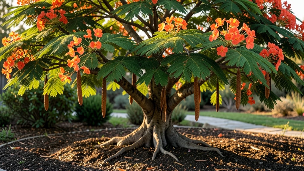 Poinciana Tree Seed Pods: No-Twist Harvesting for Viable Seeds