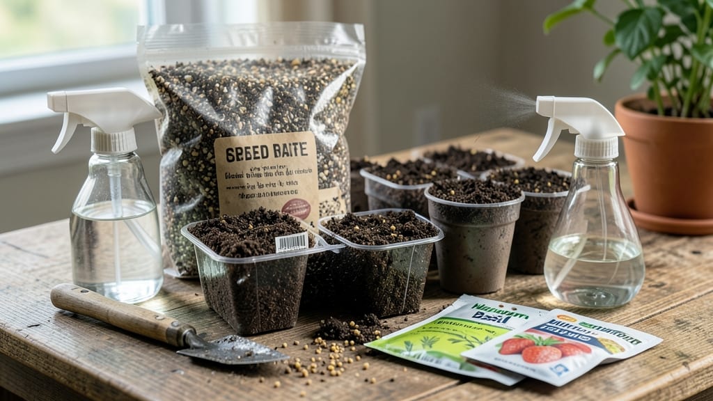 Organic Seed Starter Mix: Lightweight Loam for Fast Root Development