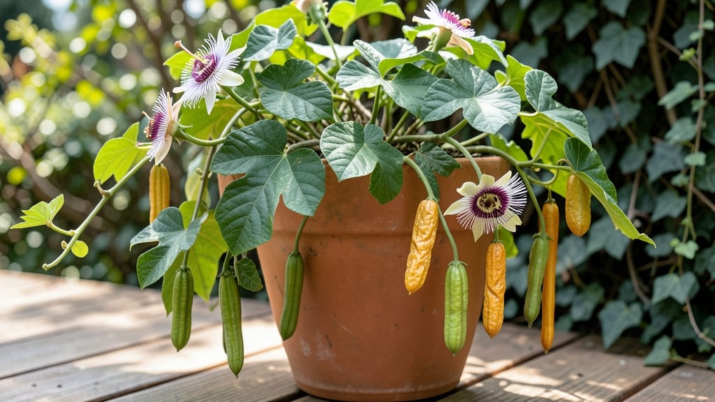 Passion Flower Seed Pods: Cold-Stressed Viability Test Before Drying