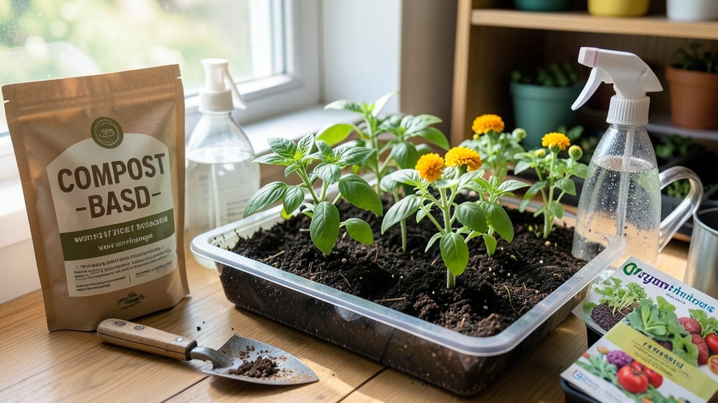 Organic Seed Starter Soil: Lightweight Loam for Fast Root Development