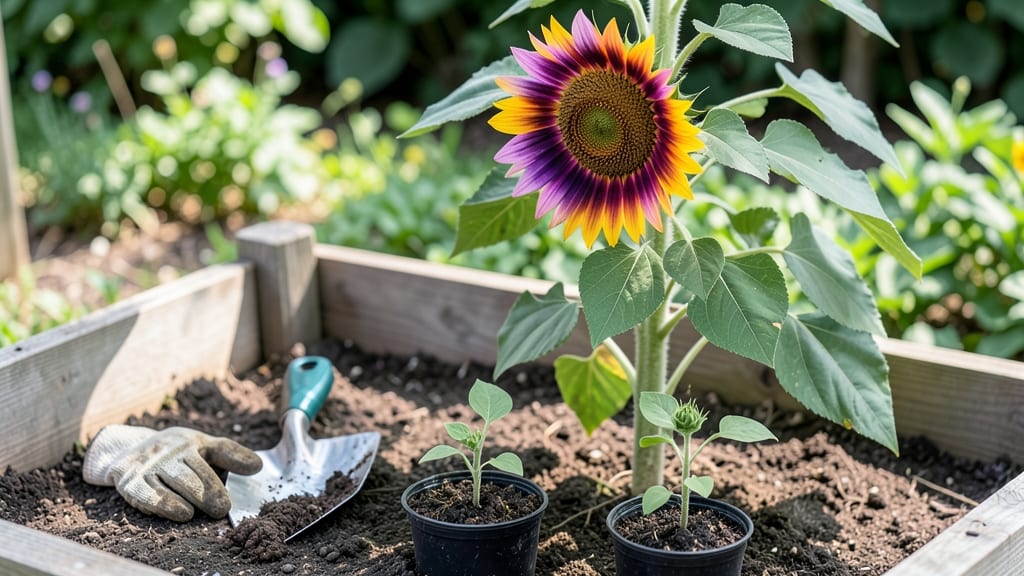 Rainbow Sunflower Seed Grow a Garden: Twist-Free Pods and Cold-Start Success