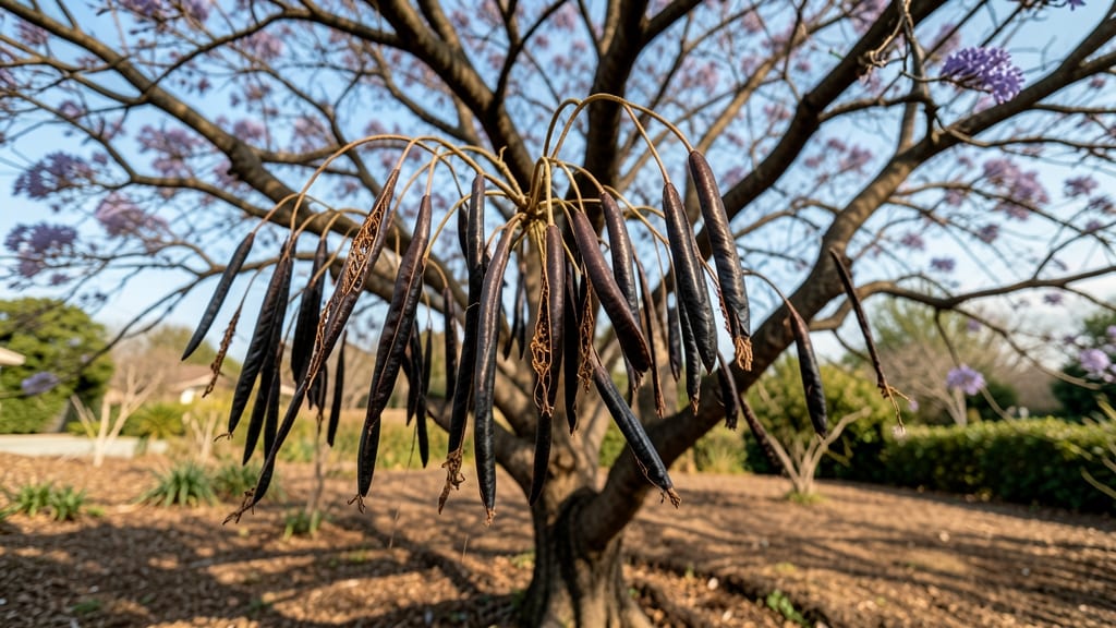 Jacaranda Seed Pods: Cold-Stressed Viability Test Before Drying